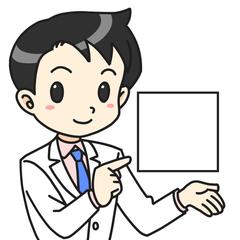 薬局チラシ用のイラスト作成