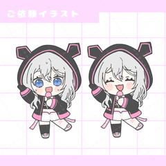 アニメーションGIFイラスト作成