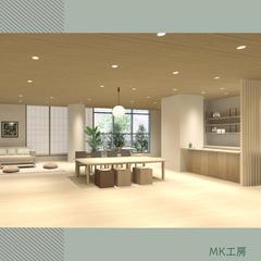 住宅内観パース