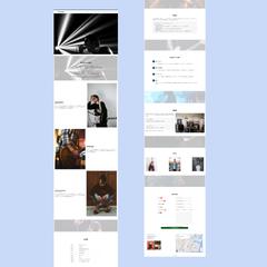 ファッションブランドのブランディングサイト(LP)