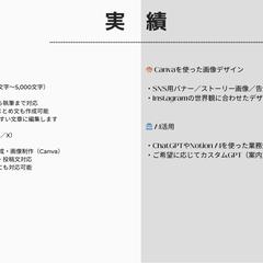 実績です