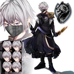 アサシンの立ち絵＋オリジナルギルドエンブレム