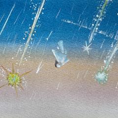 オリジナルイラスト『夜の終点』