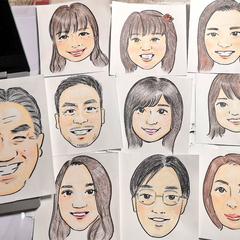職員様のご紹介ボート用イラスト