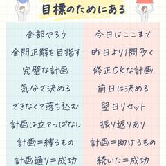 計画は目標のためにある