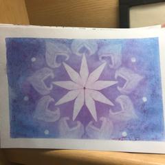 オーラをリーディングして描く曼荼羅アート