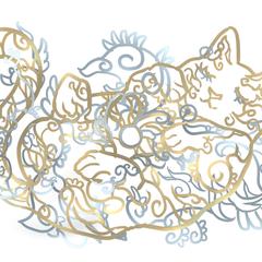 猫のフレーム