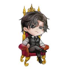 玉座壱さん透過SDイラスト
