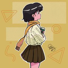 レトロポップ背景