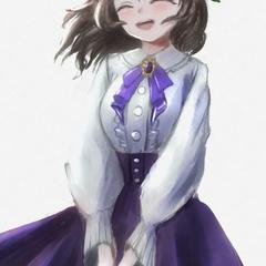 笑顔のお嬢様
