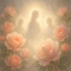 占いサービス向け｜薔薇と光で癒やしを表現したデザイン