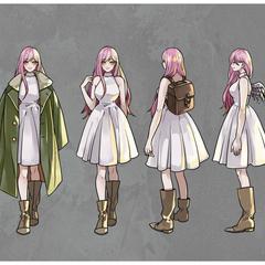 キャラクター三面図制作