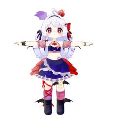 Vtuber様のVRChatアバターの衣装制作