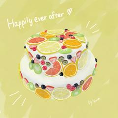 ウェディングケーキ