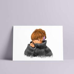 挿絵イラスト（自主制作）