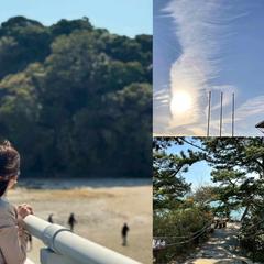 2026.4.3　八百富神社にて