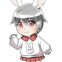 ペット用ウサギの擬人化
