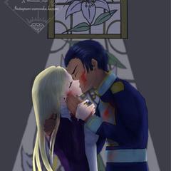創作男女のイラスト