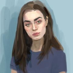絵画風イラスト