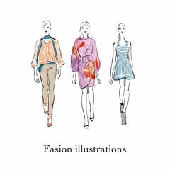 ファッションイラスト