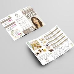 美容サロンパンフレット