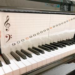 楽譜がパッと見て分かる！ピアノ鍵盤&大譜表