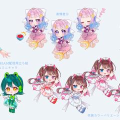 2025年ご依頼実績まとめ-4デフォルメキャラクター