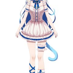 VTuber藍こばるの立ち絵