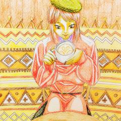 アナログイラスト作成