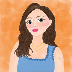 写真からインスピレーションを受けて描きました！