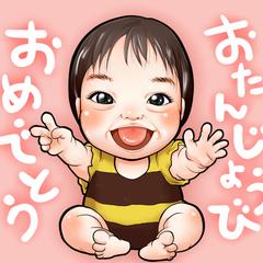 誕生日似顔絵
