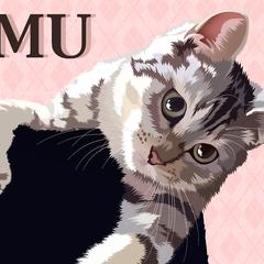 愛ペットさま似顔絵