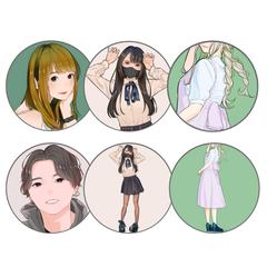 似顔絵アイコン集