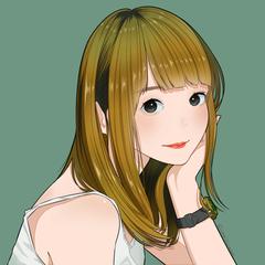 似顔絵サンプル(女性)