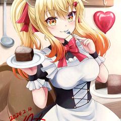 【創作】バレンタインりすこ