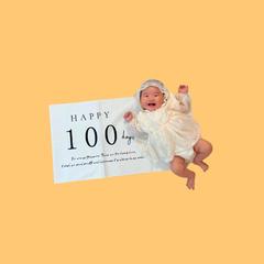 100日記念画像
