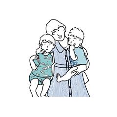 SNS用のアイコン似顔絵イラスト
