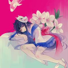厚塗りイラスト