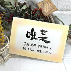 命名書