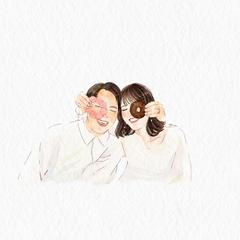 似顔絵イラスト