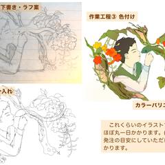 書籍・ウェブコンテンツ用イラスト