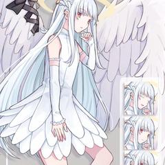 差分付きキャライラスト