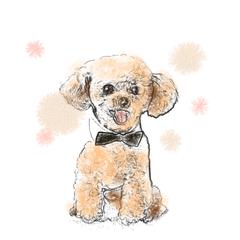 スケッチ風線画