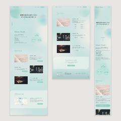 音楽・映像制作事業のWEBサイト