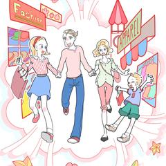 ポップなイラスト