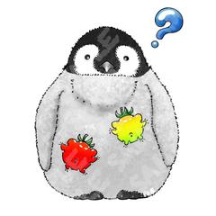 ペンギンの赤ちゃんとオリキャラ