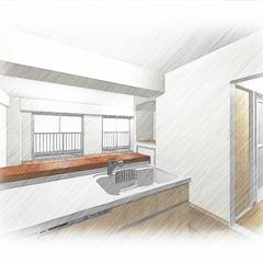 マンションリノベーション　パース