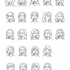 似顔絵イラスト
