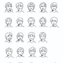 似顔絵イラスト