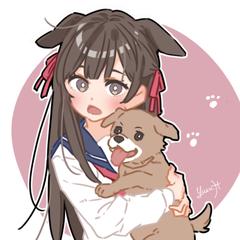 犬と女の子